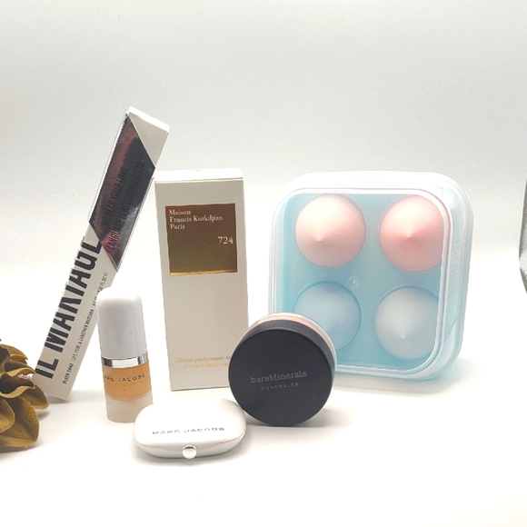 Bundle bareMinerals 2 Marc Jacobs 4 Face Sponges Maison Francis Kurkdjian Paris - Picture 1 of 8